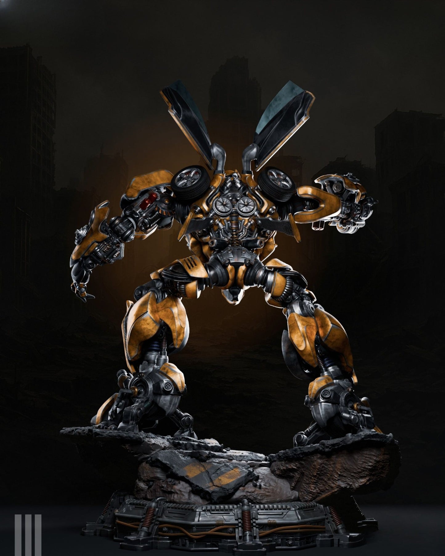 0506 Bumblebee - Transformers (4032) - STL 3D Print Files