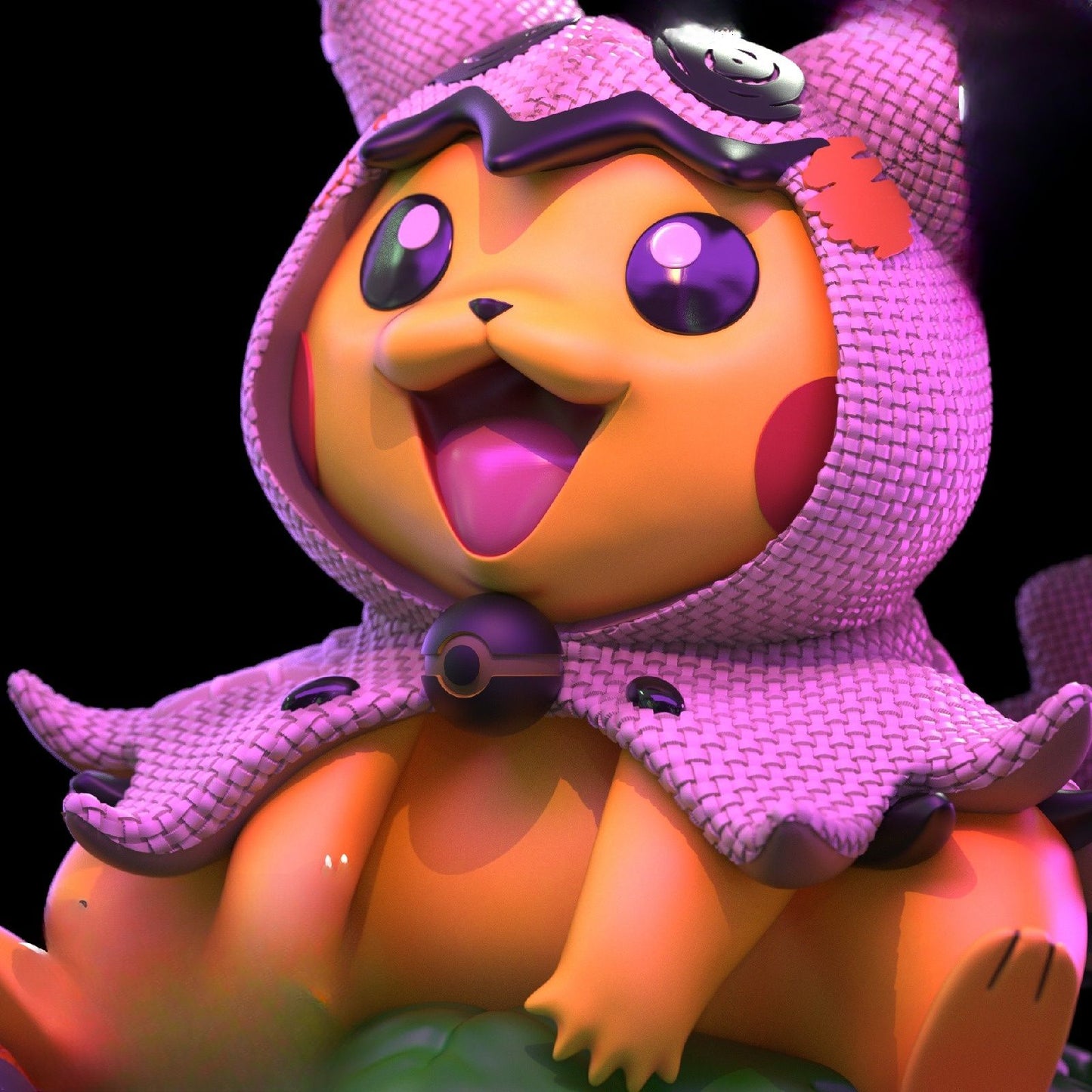 0252 Pikachu Pokemon - STL 3D Print Files