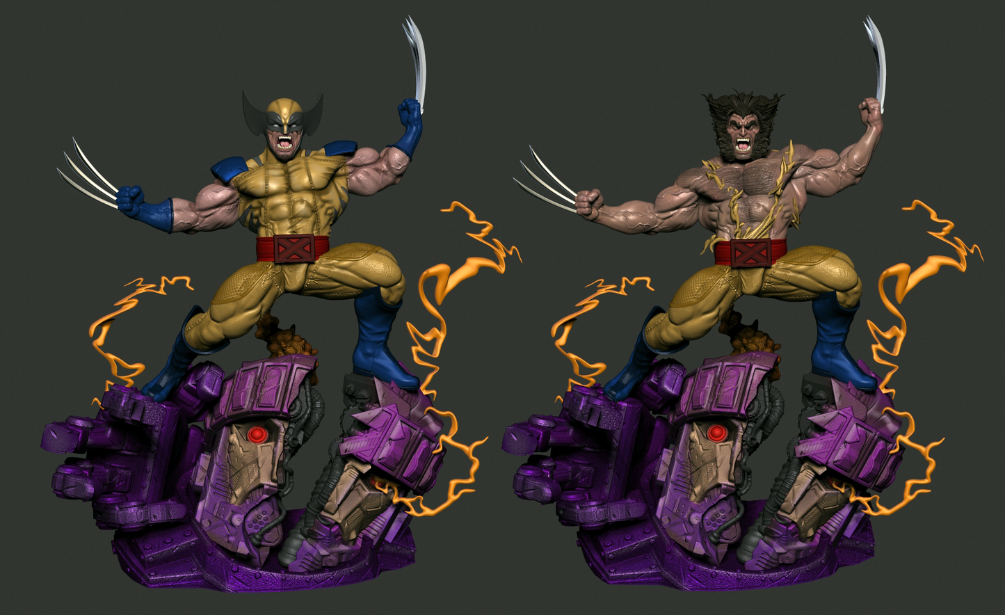 0944 WOLVERINE - LOGAN (2258) - STL 3D Print Files