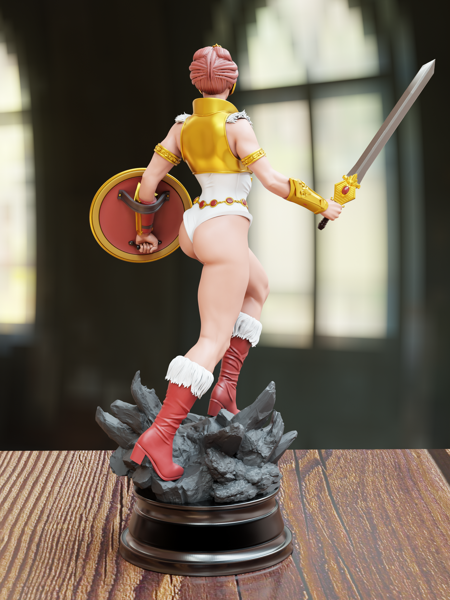 0945 Teela - Masters of the Universe (2218) - STL 3D Print Files
