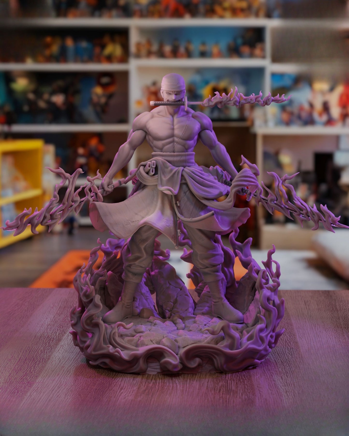 0207 Zoro_One Piece - STL 3D Print Files
