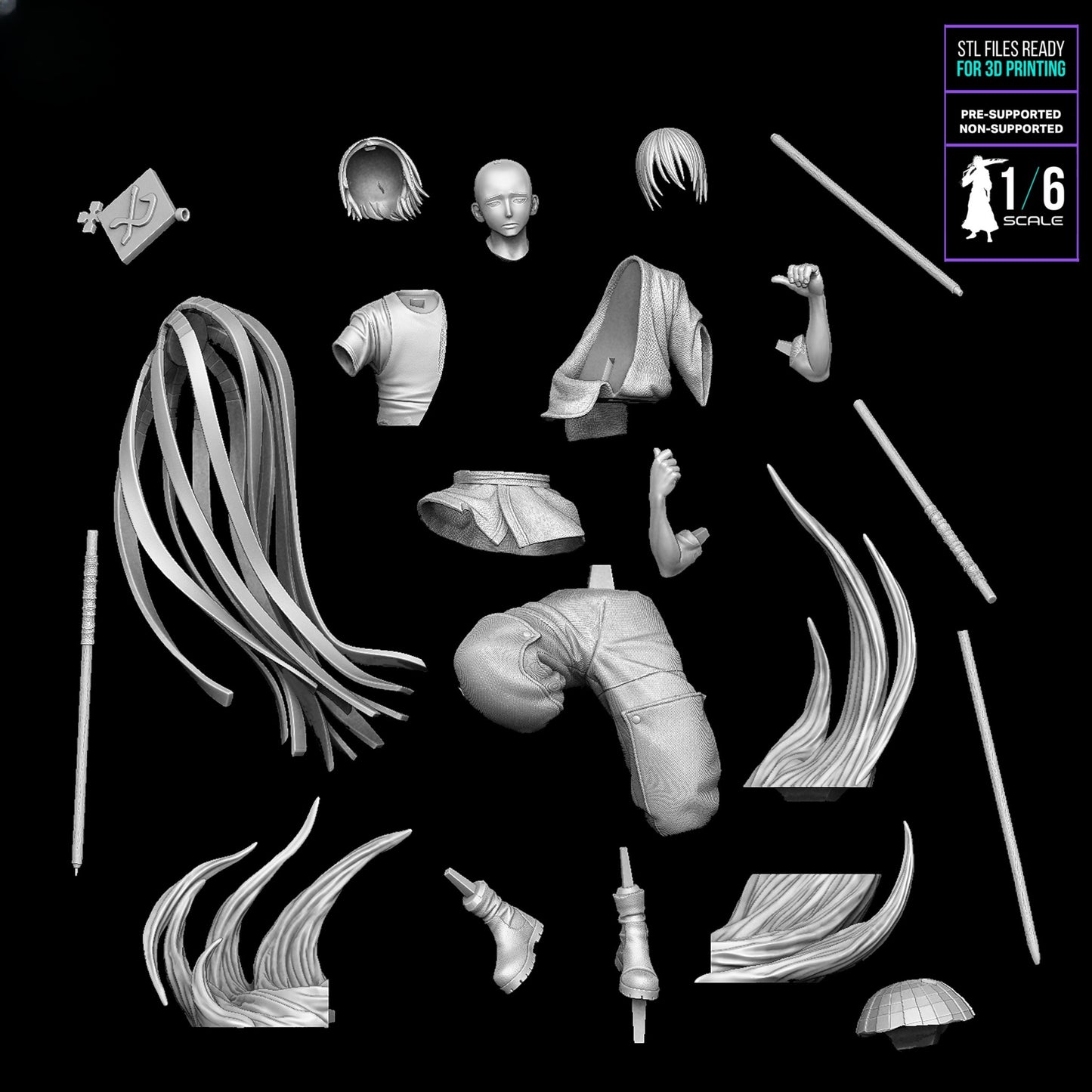 0600 Benimaru Shinmon - STL 3D Print Files