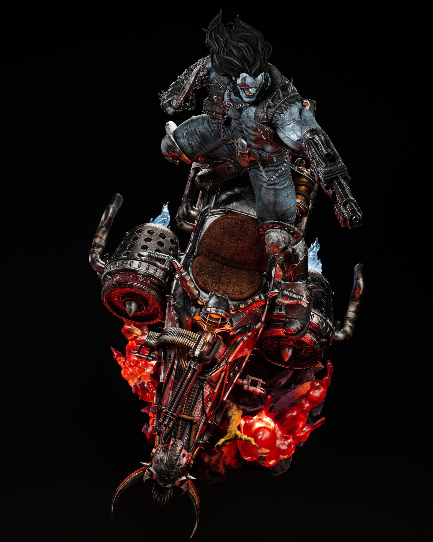 0988 Lobo - DC Comics (2351) - STL 3D Print Files