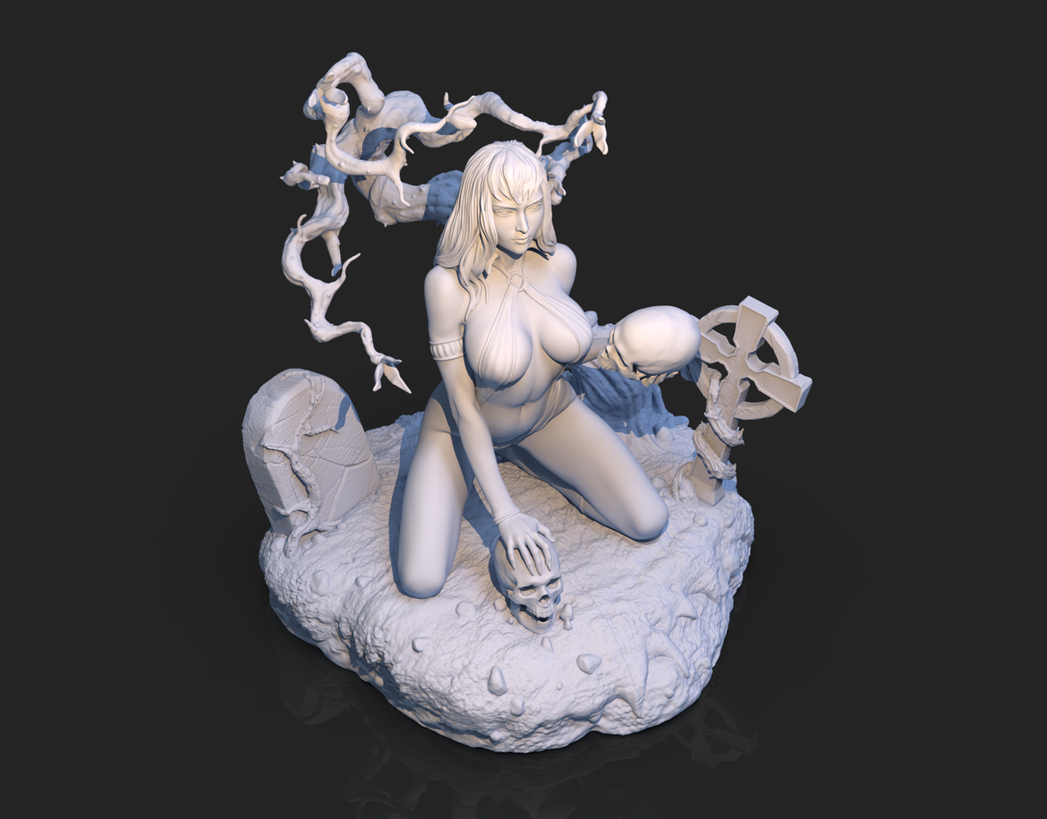 0486 Vampirella NSFW (1322) - STL 3D Print Files