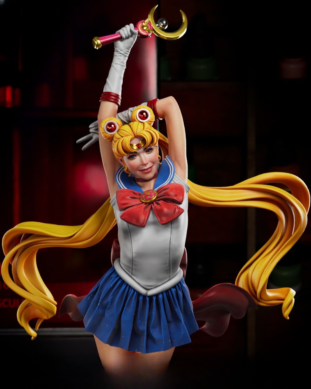 0354 Sailor Moon - STL 3D Print Files