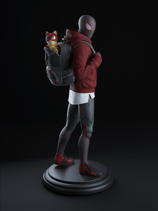 0479 Miles Morales - Spider-Man (1327) - STL 3D Print Files