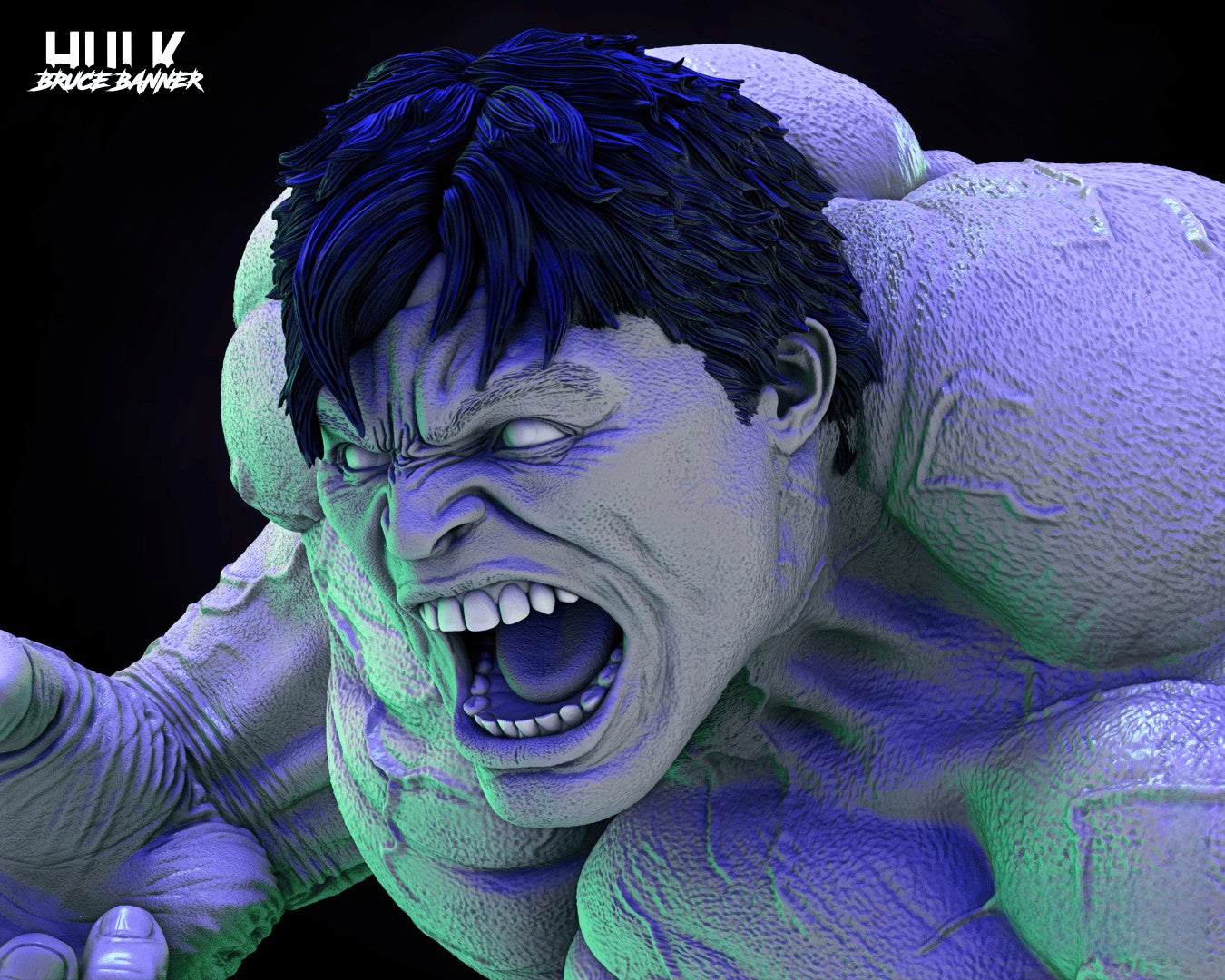 0432 Hulk 2023 Bust - Marvel Comics (1430) - STL 3D Print Files