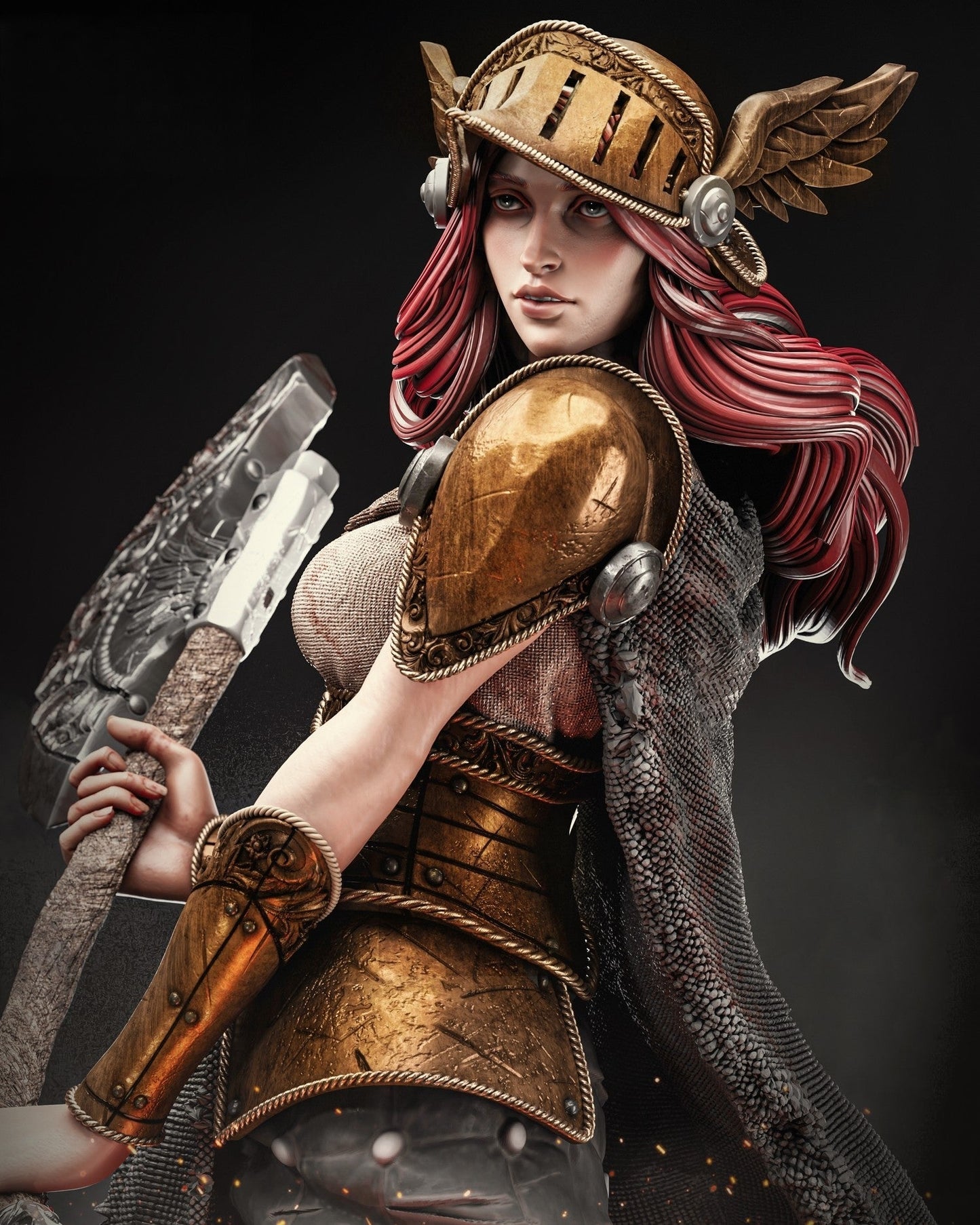 0135 Valkyrie (1471) - STL 3D Print Files