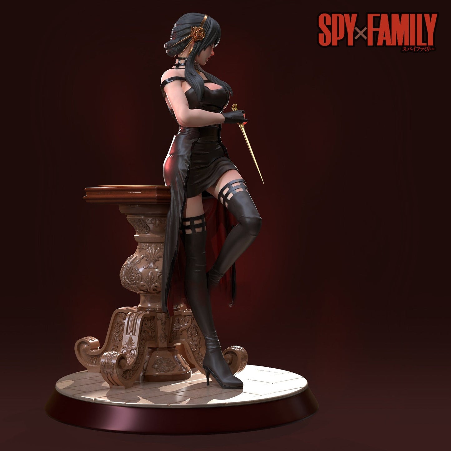 0125 Yor Forger - Spy x Family (1509) - STL 3D Print Files