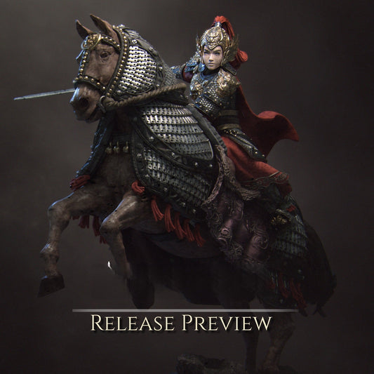 0138 Kwan Yen - The Warrior of the Tiger - STL 3D Print Files