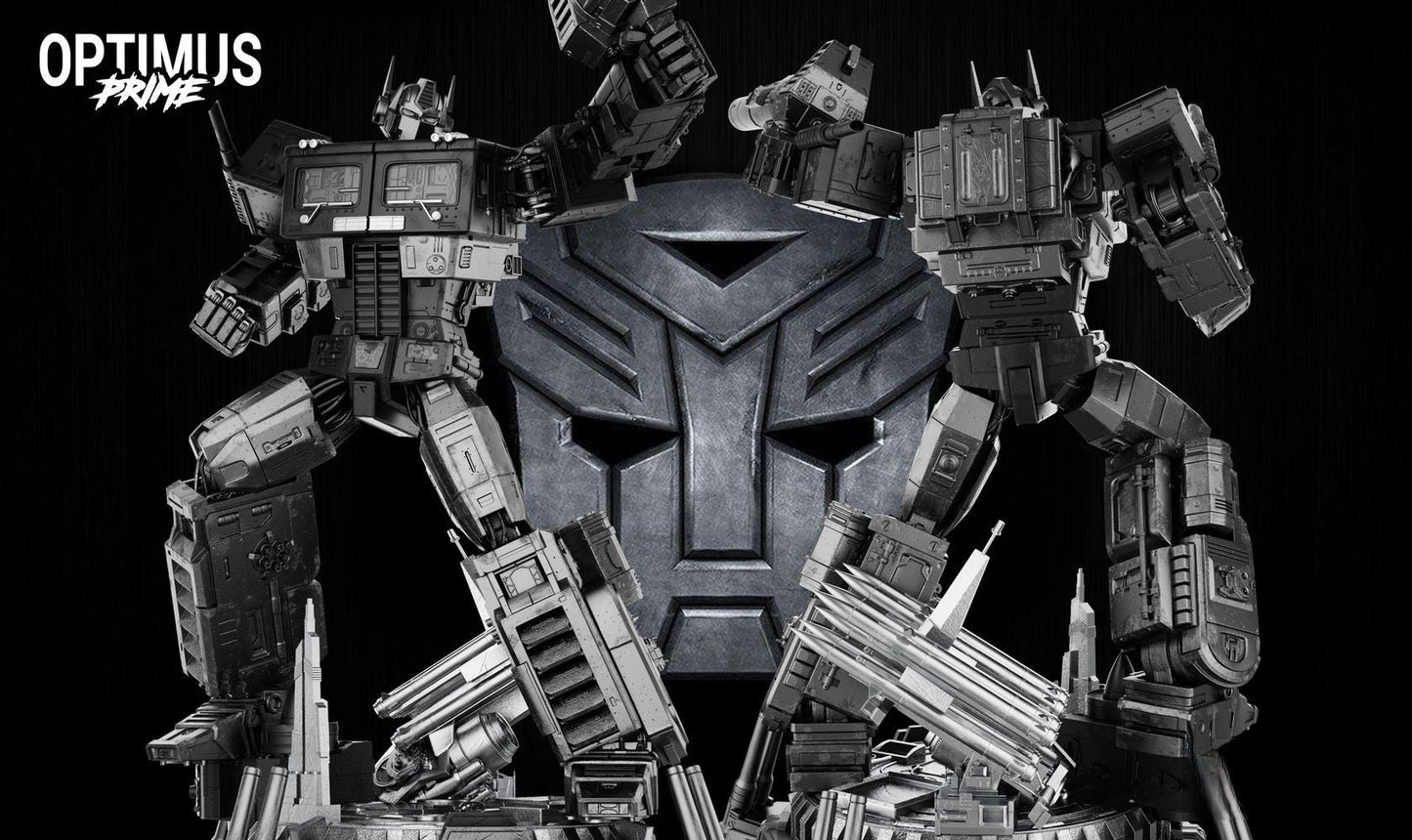 0665 Optimus Prime AND Truck - Transformers - STL 3D Print Files