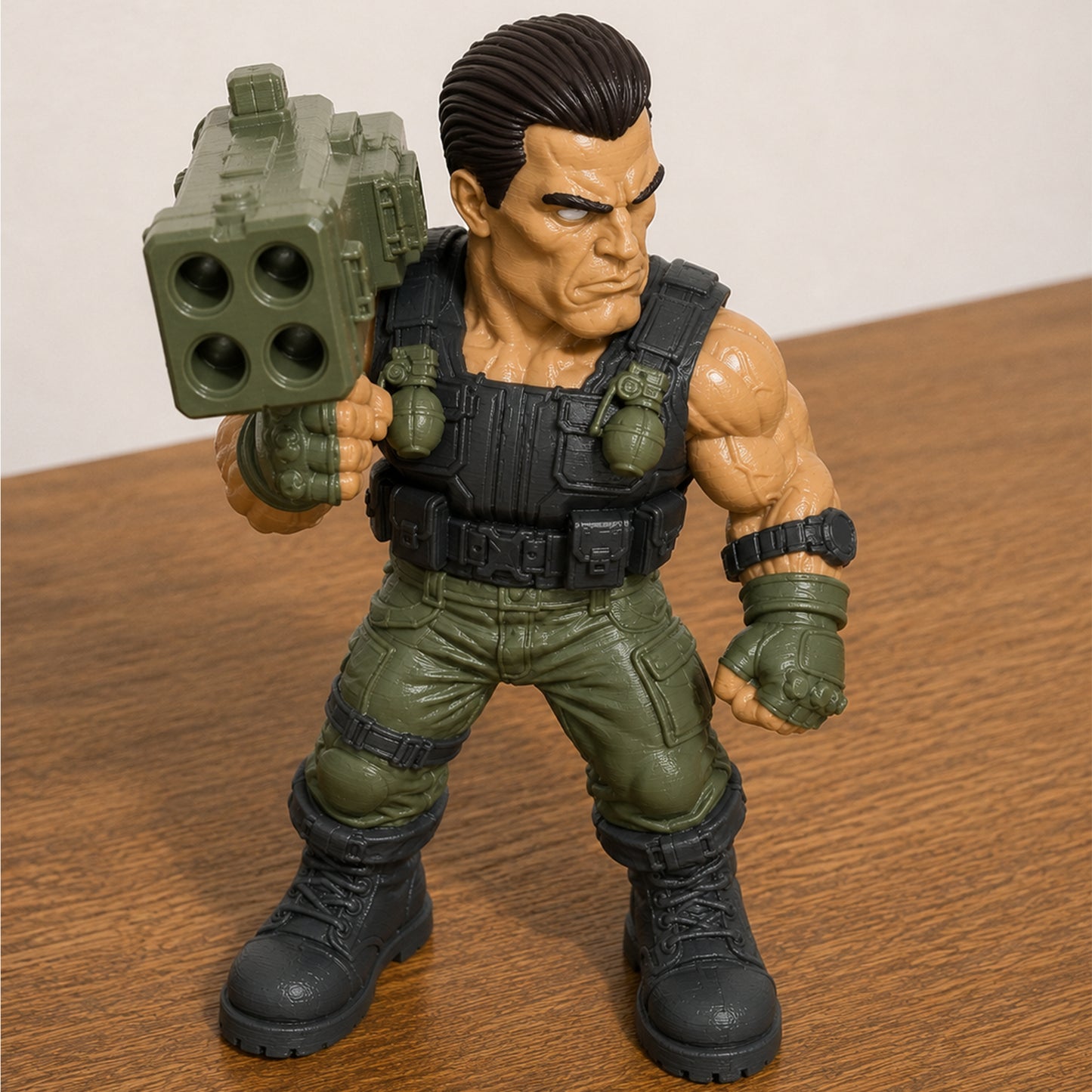 1532 Arnold Schwarzenegger_Commando - STL 3D Print Files