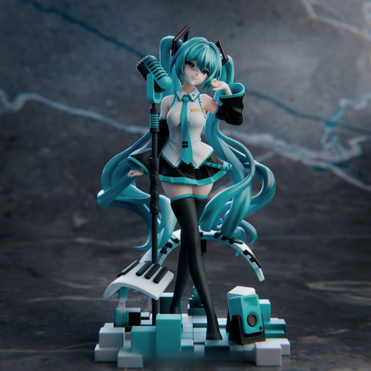 1588 Hatsun Miku - STL 3D Print Files