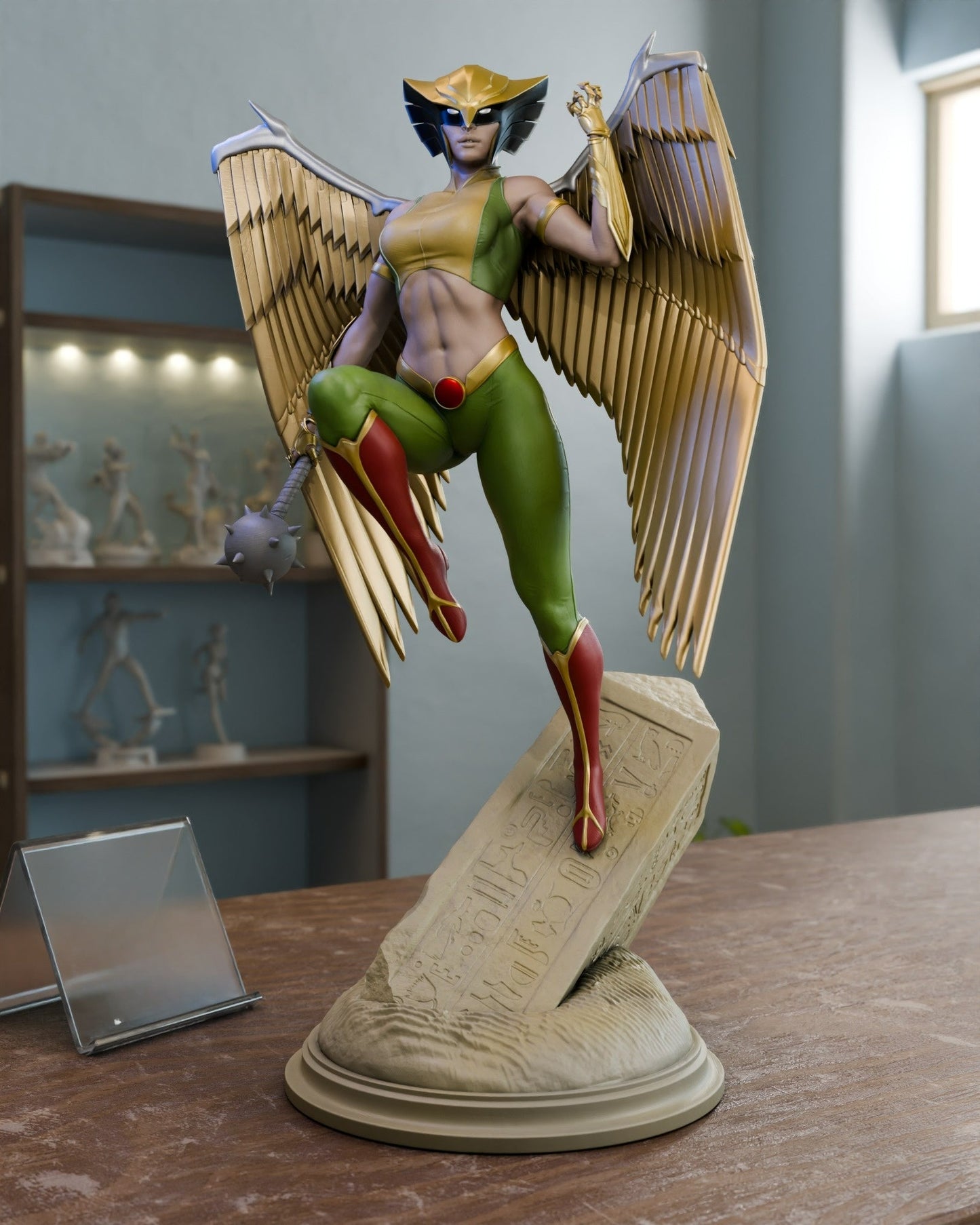 0919 Hawkgirl - DC Comics (2881) - STL 3D Print Files