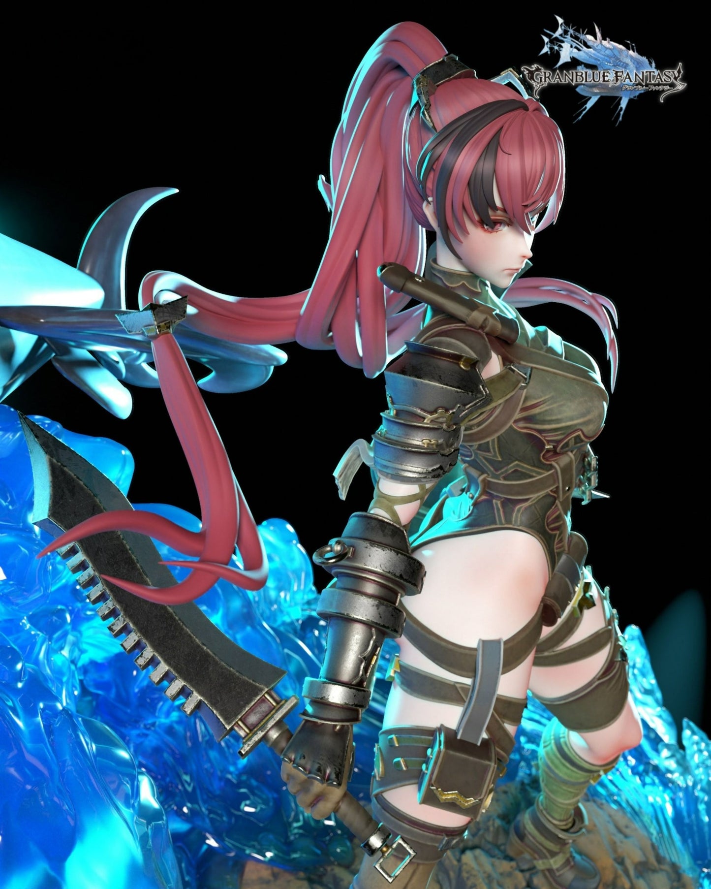 0925 Meg - Granblue Fantasy (2902) - STL 3D Print Files