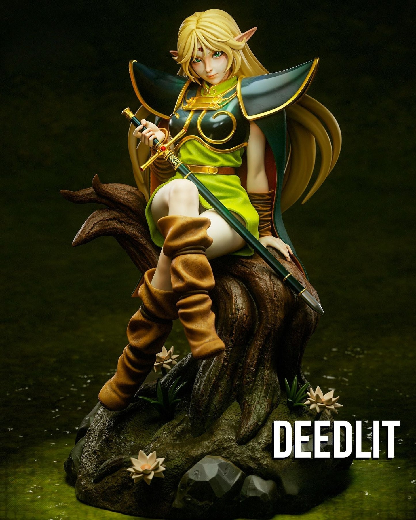 0649 Deedlit - Record of Lodoss War (3707) - STL 3D Print Files