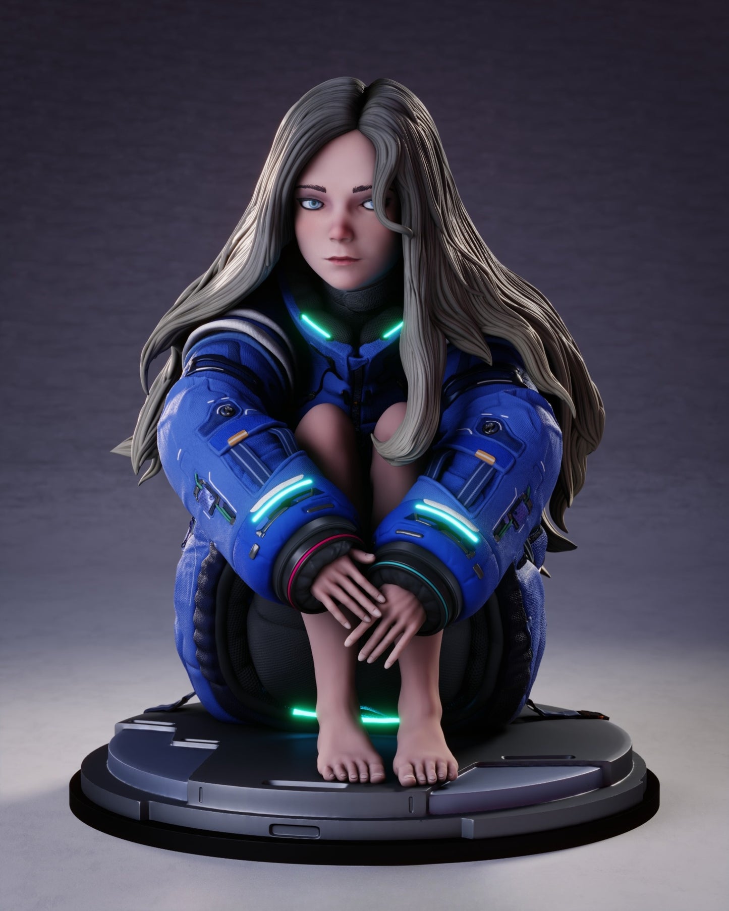 1021 Diana Pragmata - STL 3D Print Files