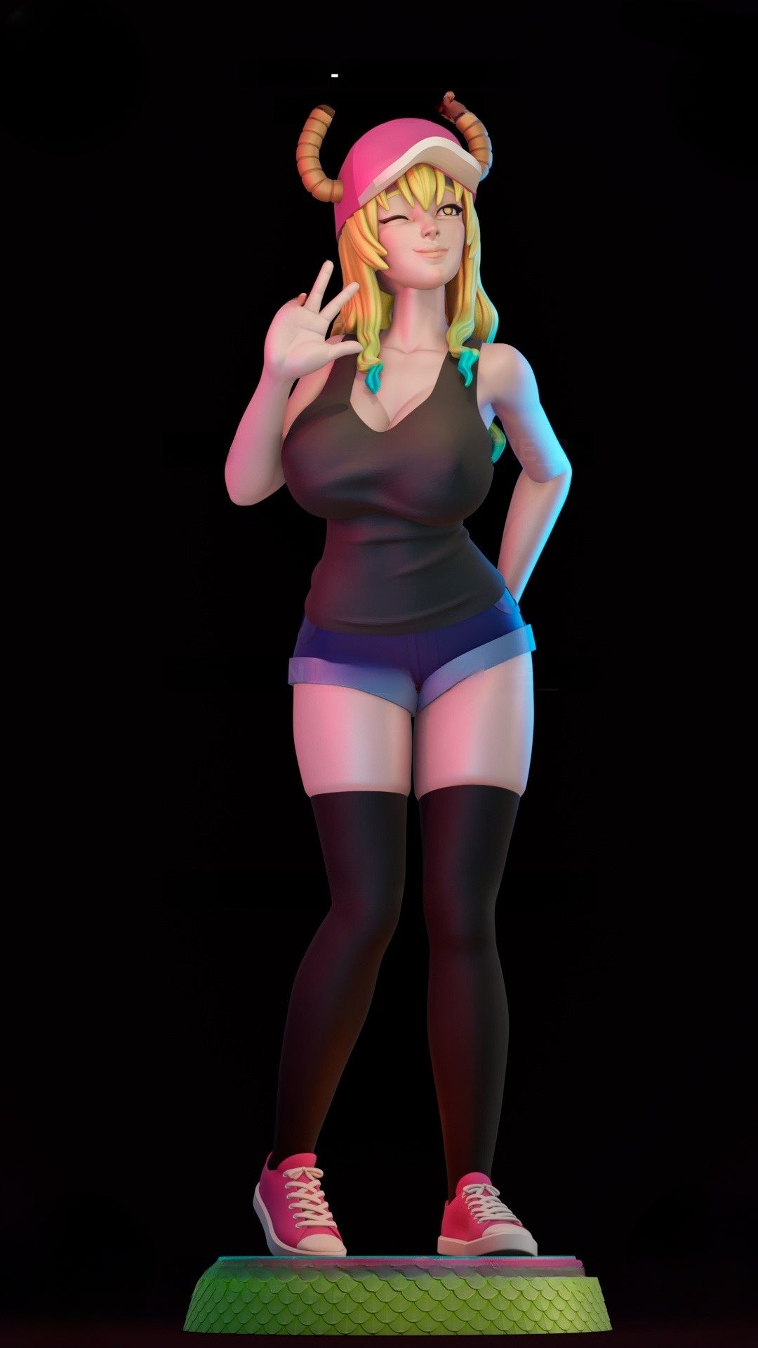 1129 Lucoa_Miss Kobayashi's Dragon Maid - STL 3D Print Files