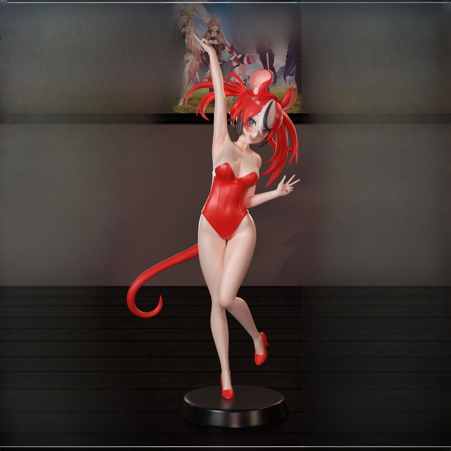 1301 Hakos Baelz_BunnySuit - STL 3D Print File