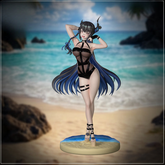 1303 Nerissa Ravencroft_Bikini - STL 3D Print File