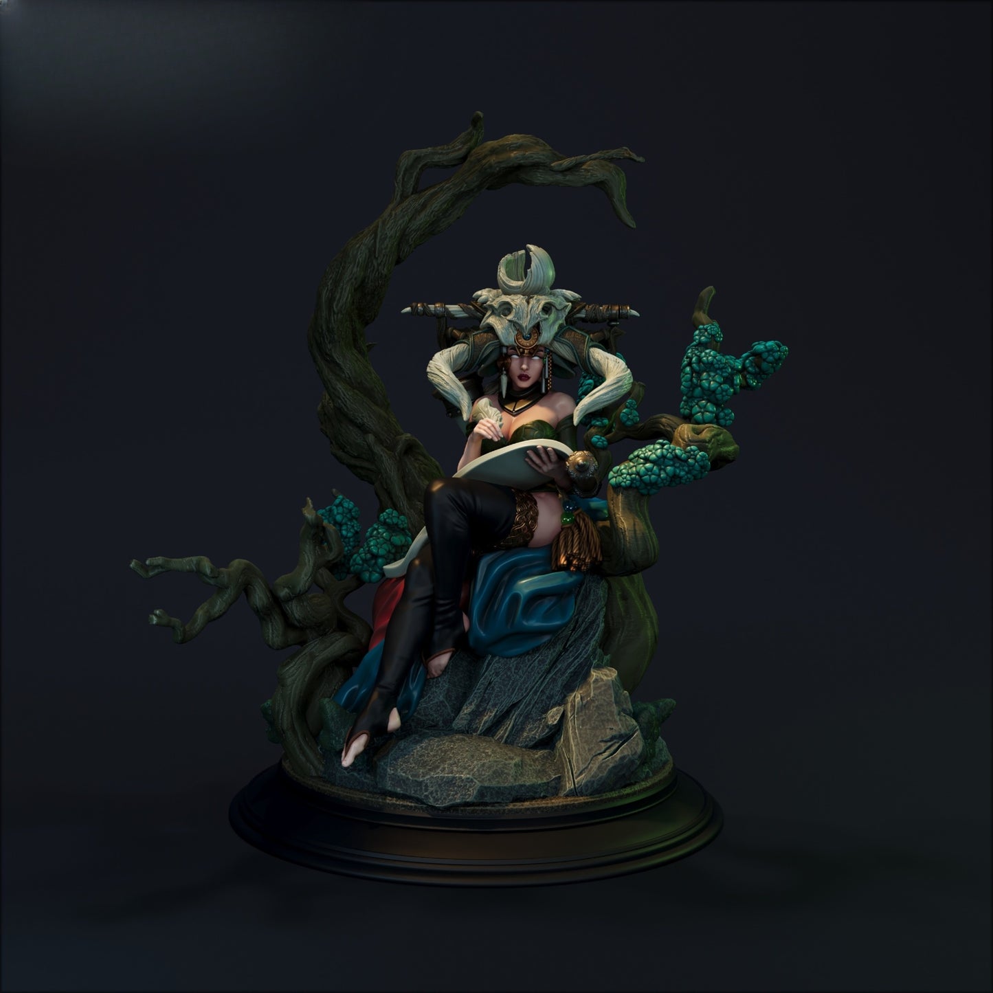 1317 Tuoaleen Prophetess NSFW - STL 3D Print Files
