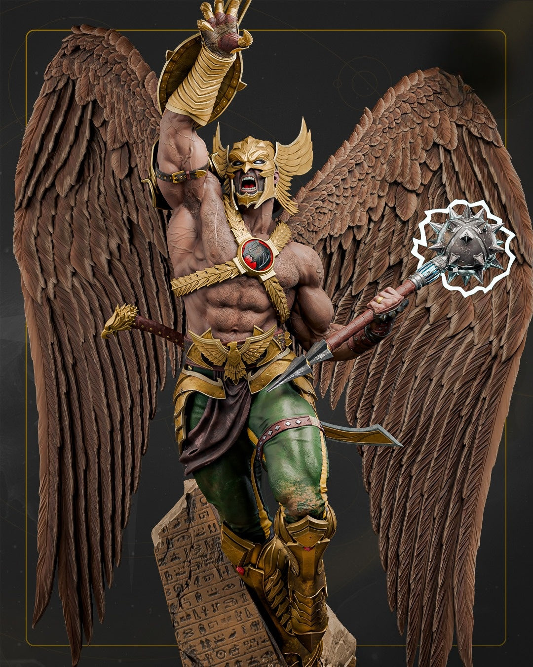 1329 Hawkman_DC Comics - STL 3D Print Files