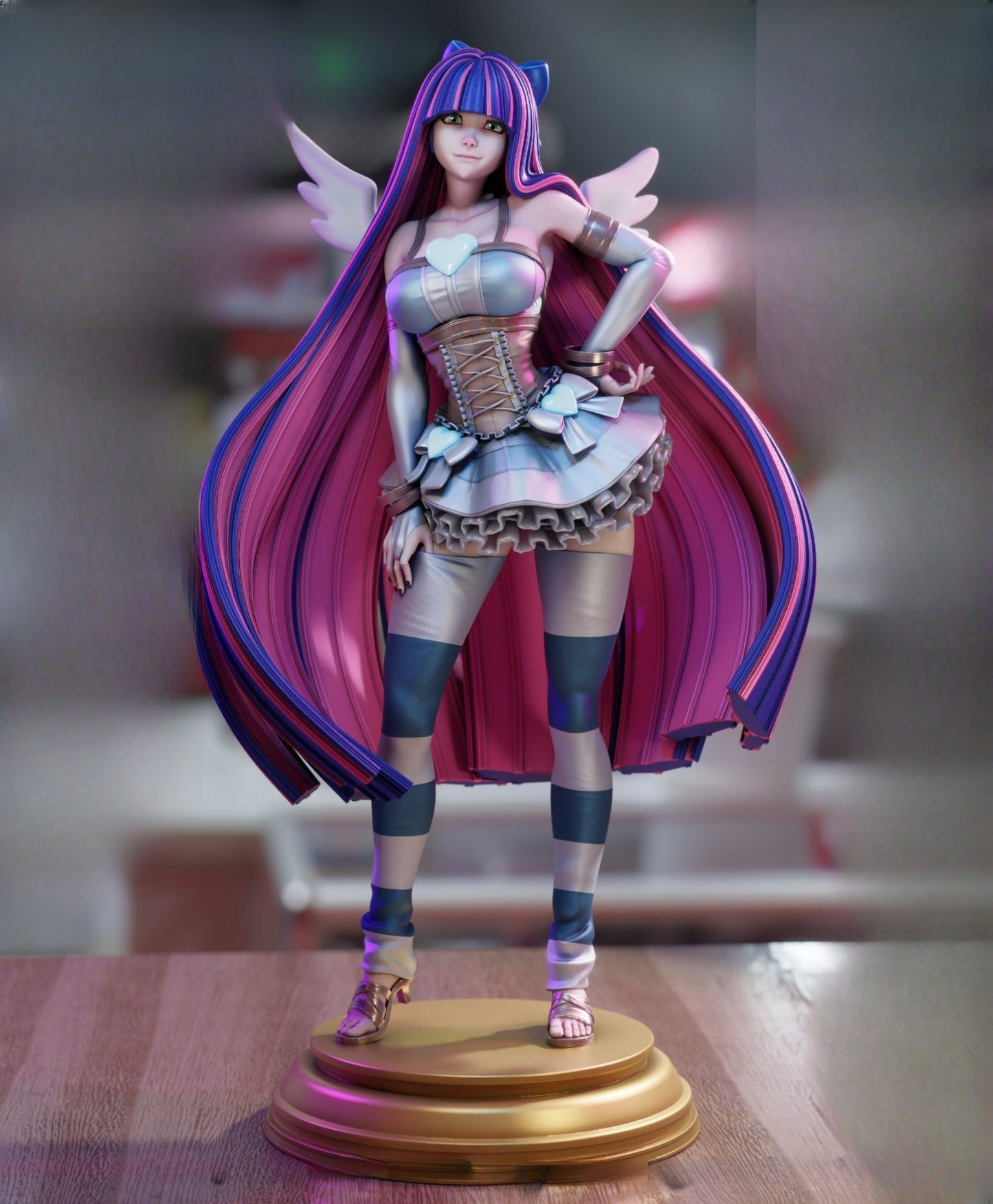 1394 Stocking Anarchy_Panty & Stocking with Garterbelt NSFW - STL 3D Print Files