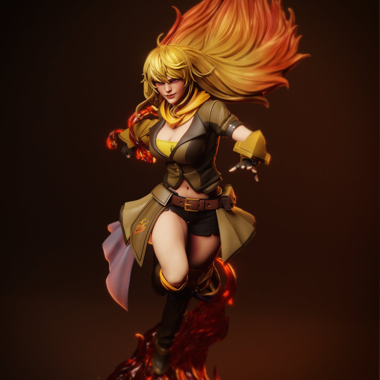 1442 Yang Xiao Long_RWBY - STL 3D Print Files
