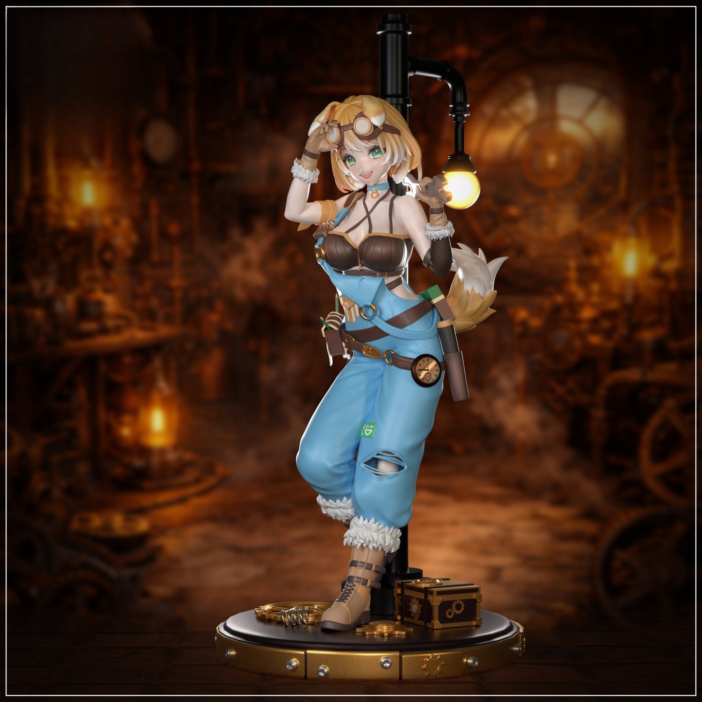 1473 Bonnie Barkswell_VTuber - STL 3D Print Files