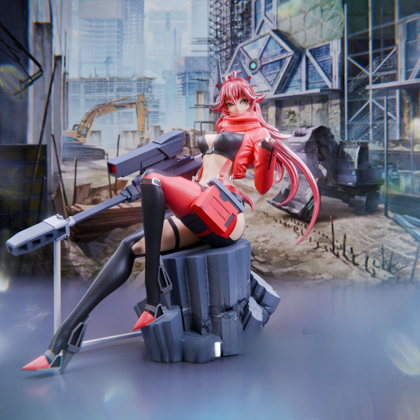 1465 Red Hood_Nikke NSFW - STL 3D Print Files