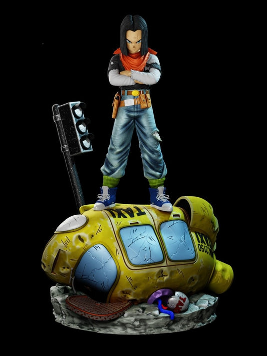 1503 Android17_Dragon Ball Z - STL 3D Print Files
