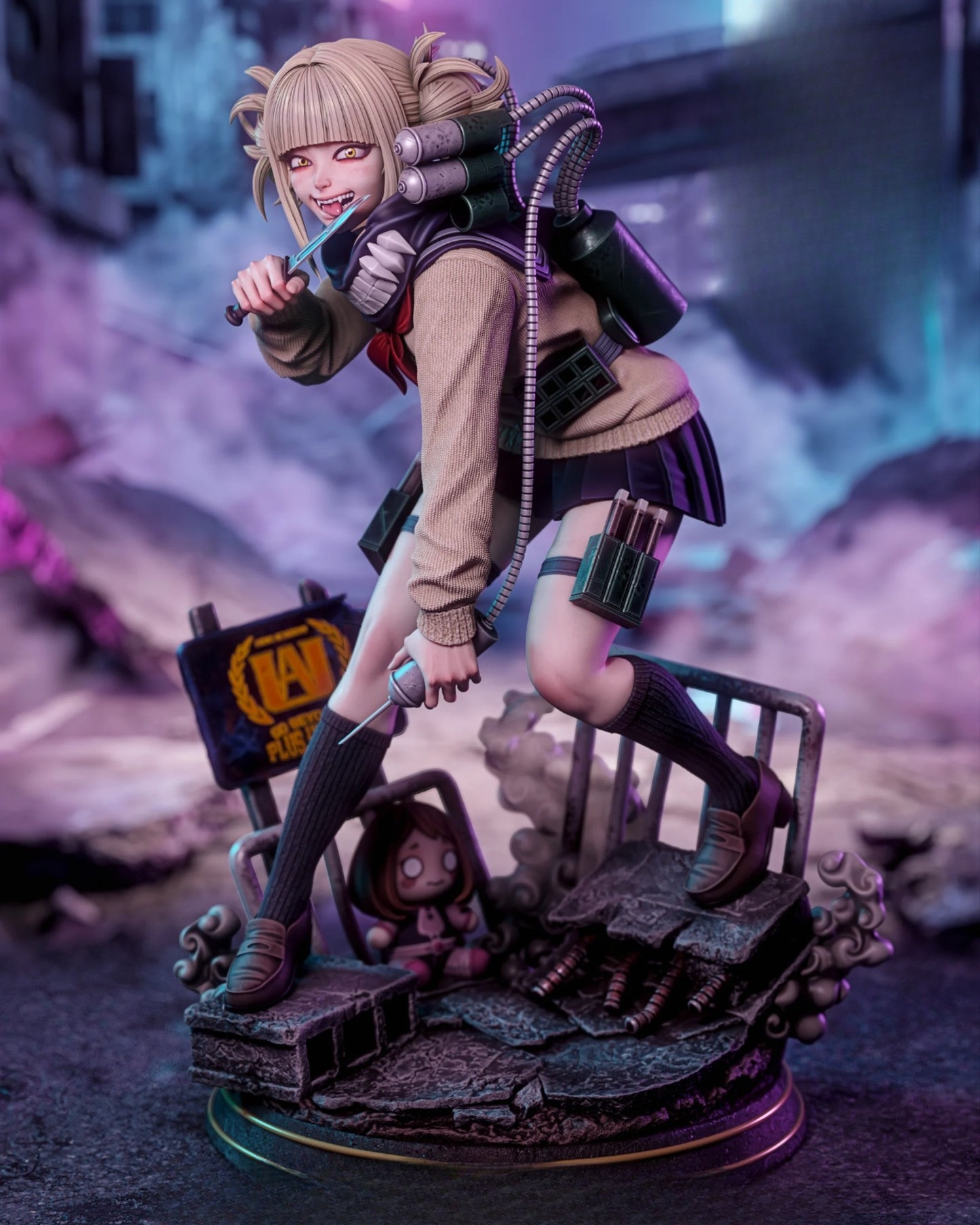 1564 Himiko Toga_My Hero Academia - STL 3D Print Files