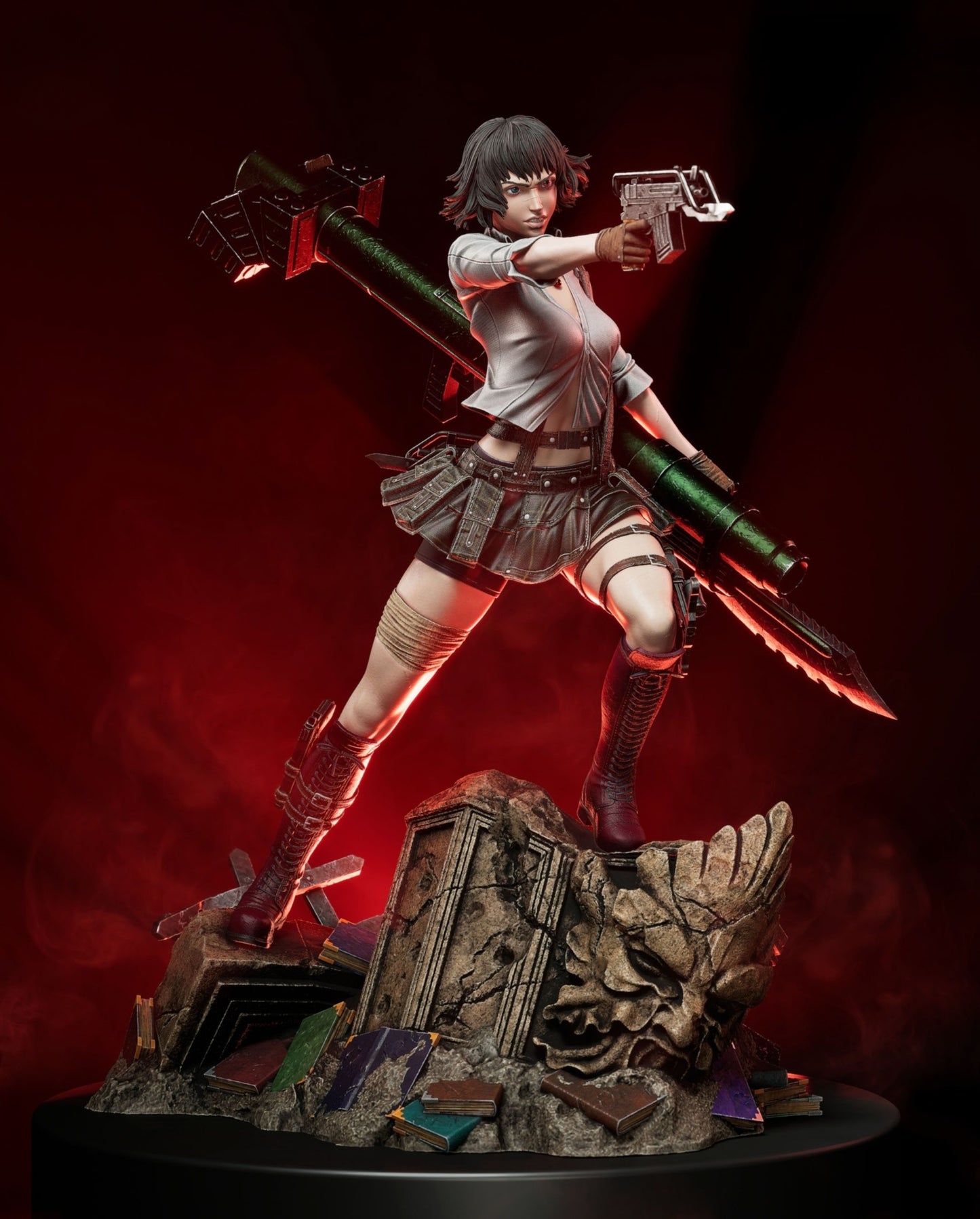 1572 Lady_Devil May Cry 3 - STL 3D Print Files