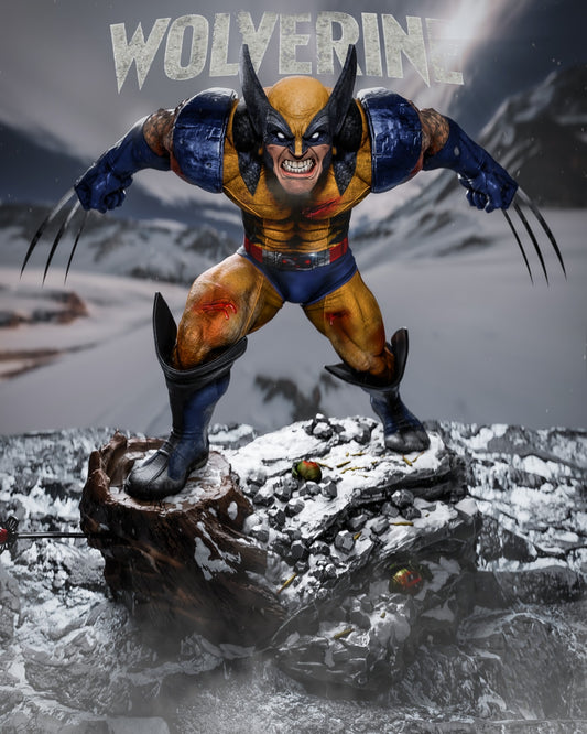 1576 Wolverine_X-Men - STL 3D Print Files