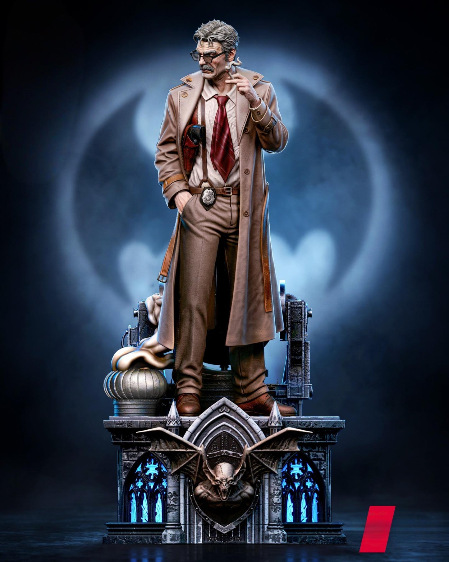 1697 Commissioner James Gordon_DC Comics - STL 3D Print Files