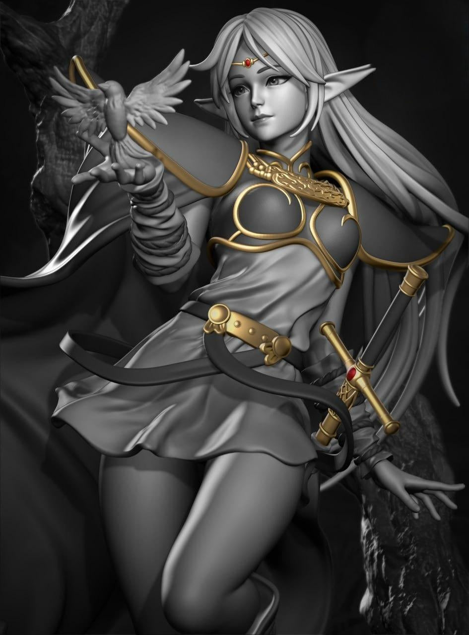 1759 Deedlit_Record of Lodoss War - STL 3D Print Files
