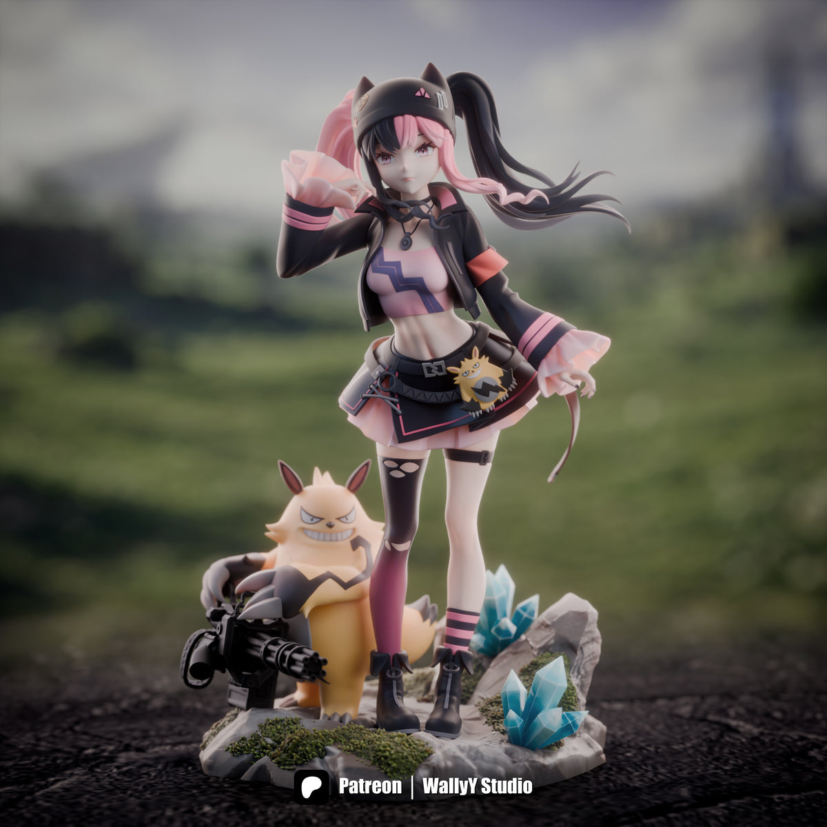 2060 Zoe Rayne_Palworld - STL 3D Print Files