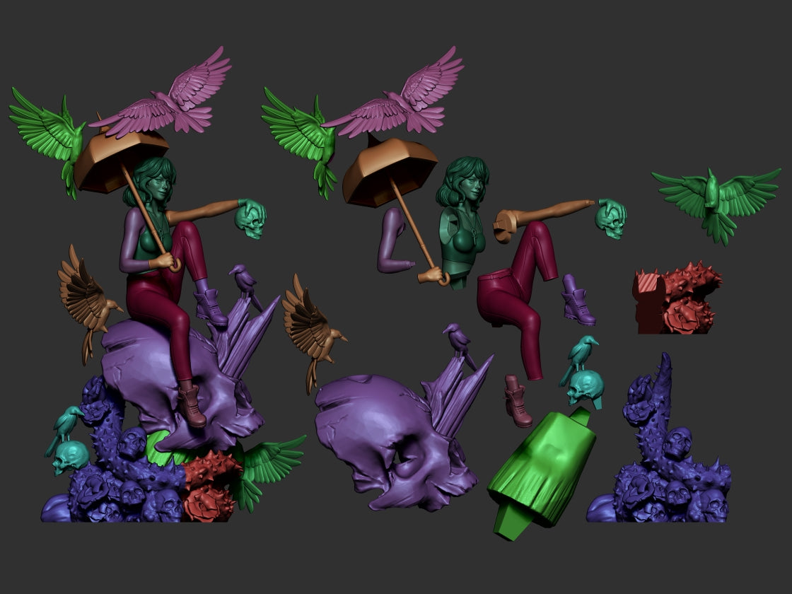 1160 Death Sadman_The Sandman - STL 3D Print Files