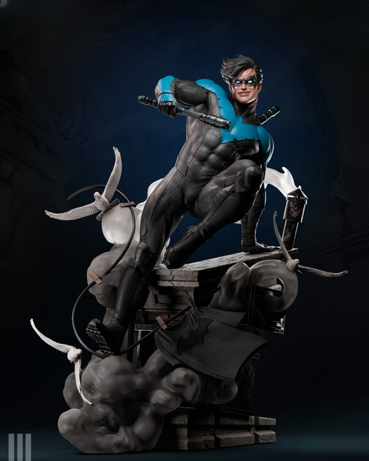 0556 Nightwing - Batman (4061) - STL 3D Print Files