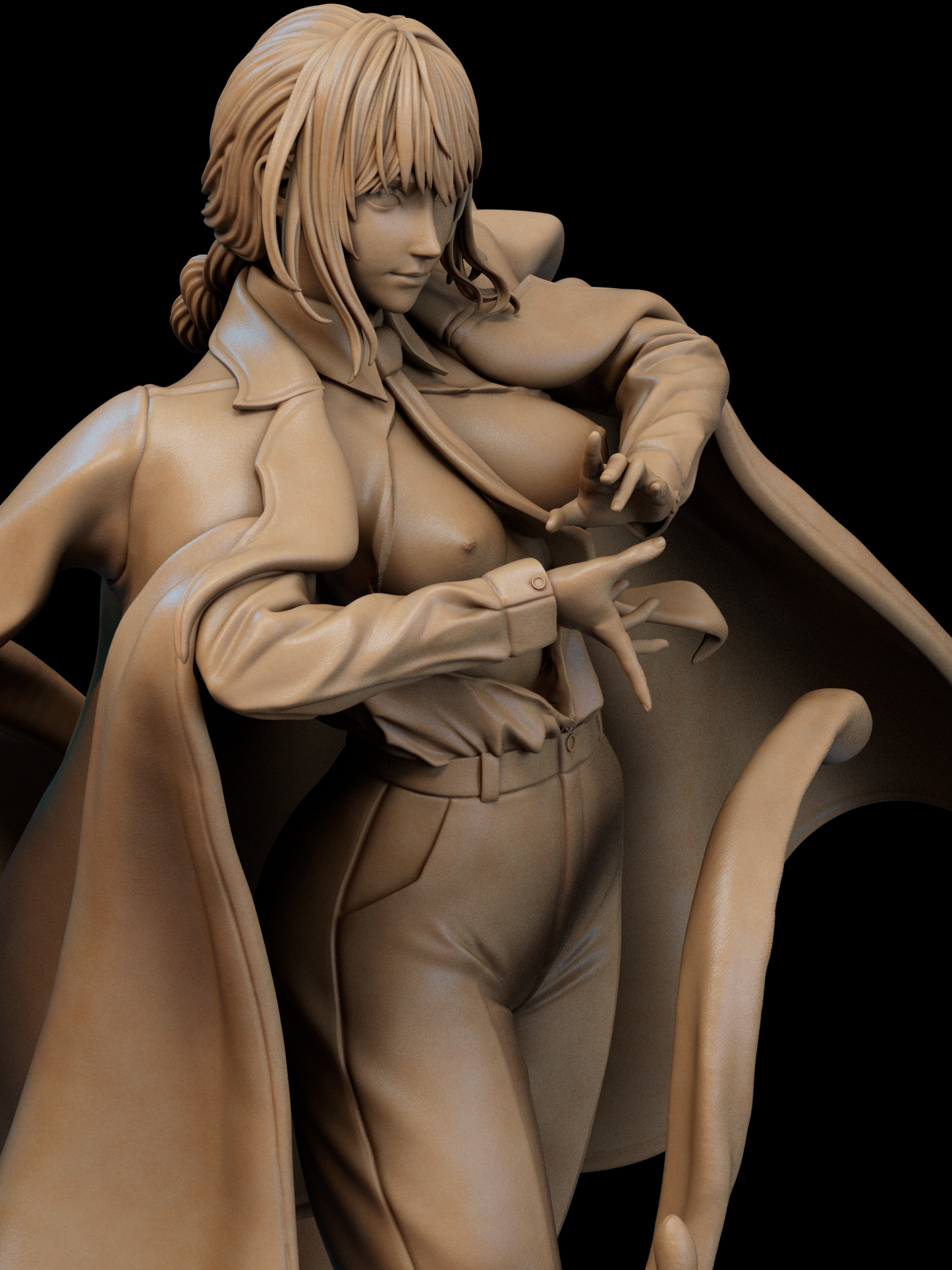 0382 Makima_Chainsaw Man NSFW - STL 3D Print Files