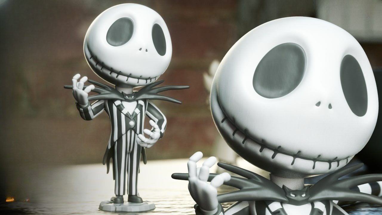 0090 Jack Skellington Chibi - STL 3D Print Files