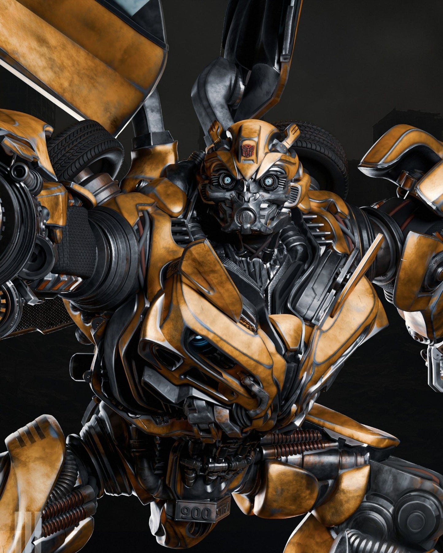 0506 Bumblebee - Transformers (4032) - STL 3D Print Files