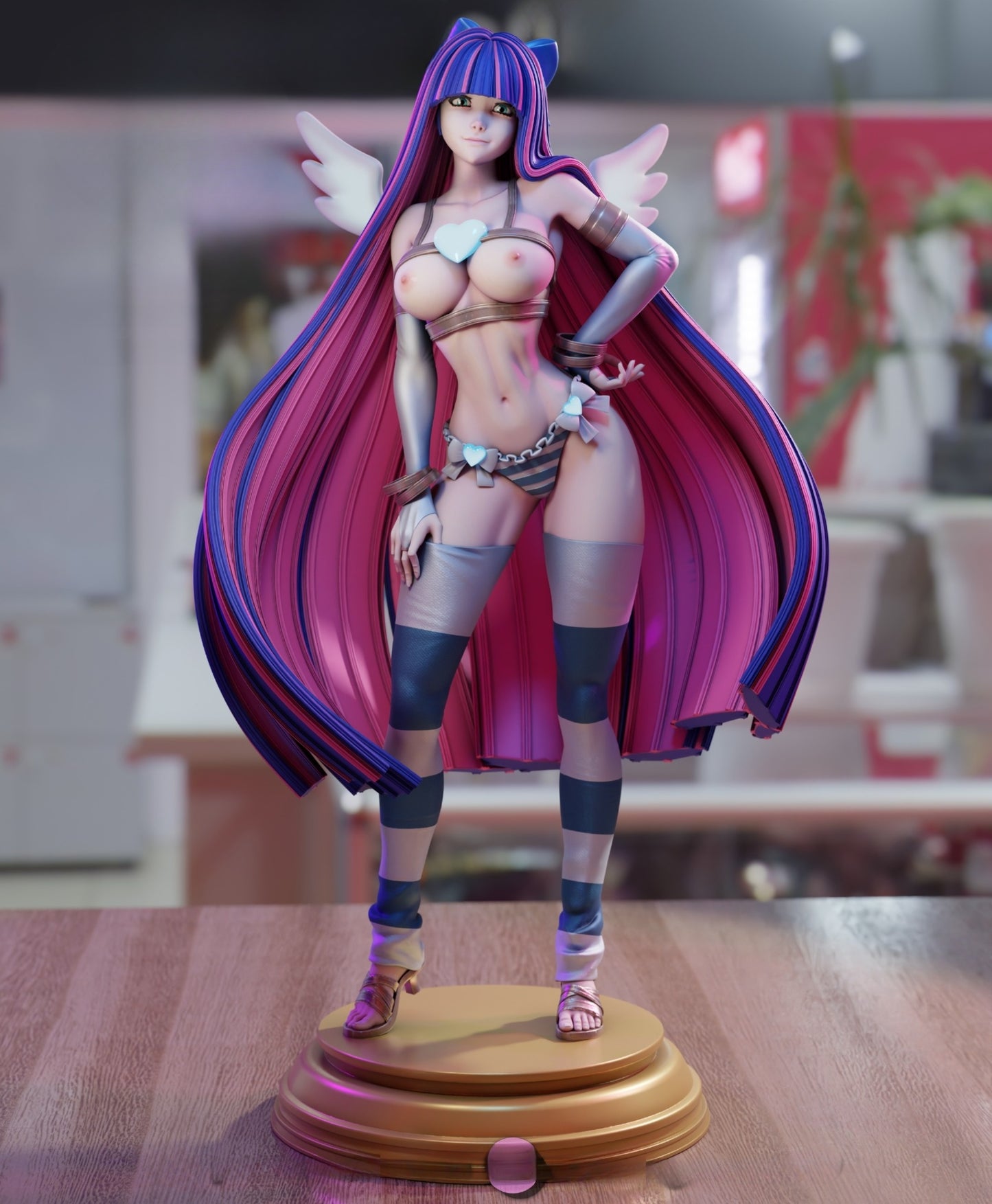 1394 Stocking Anarchy_Panty & Stocking with Garterbelt NSFW - STL 3D Print Files