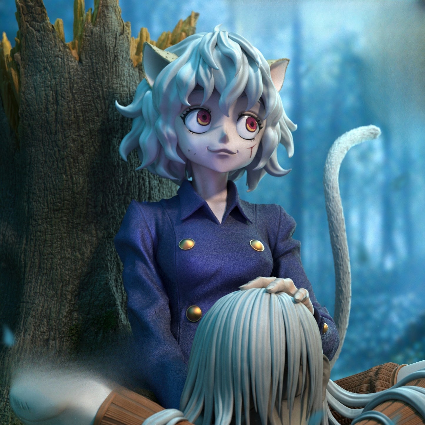 1644 Neferpitou_Hunter x Hunter - STL 3D Print Files