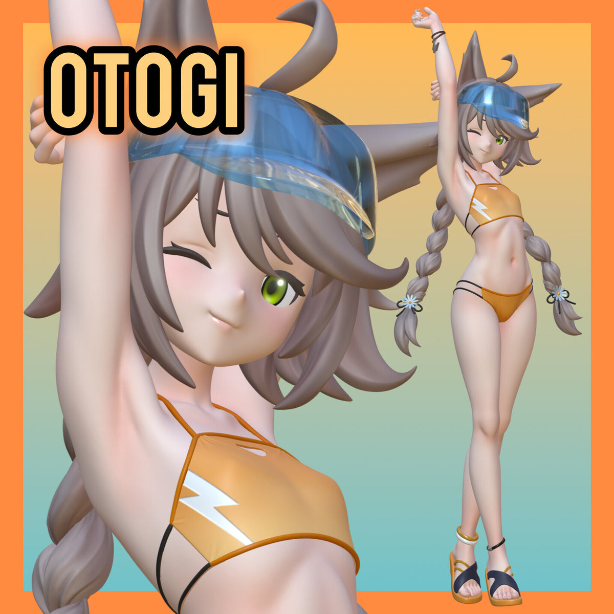 2140 Tenjinyama Otogi_Blue Archive - STL 3D Print Files