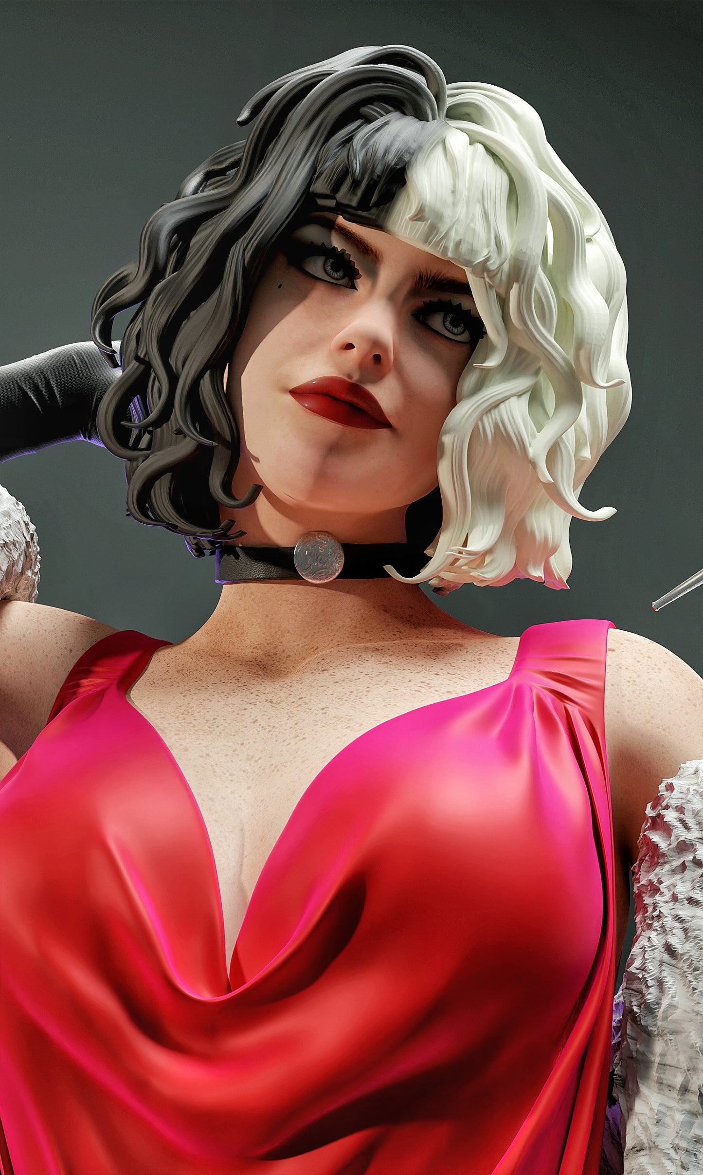 0596 Cruella De Vil_101 Dalmatians - STL 3D Print Files