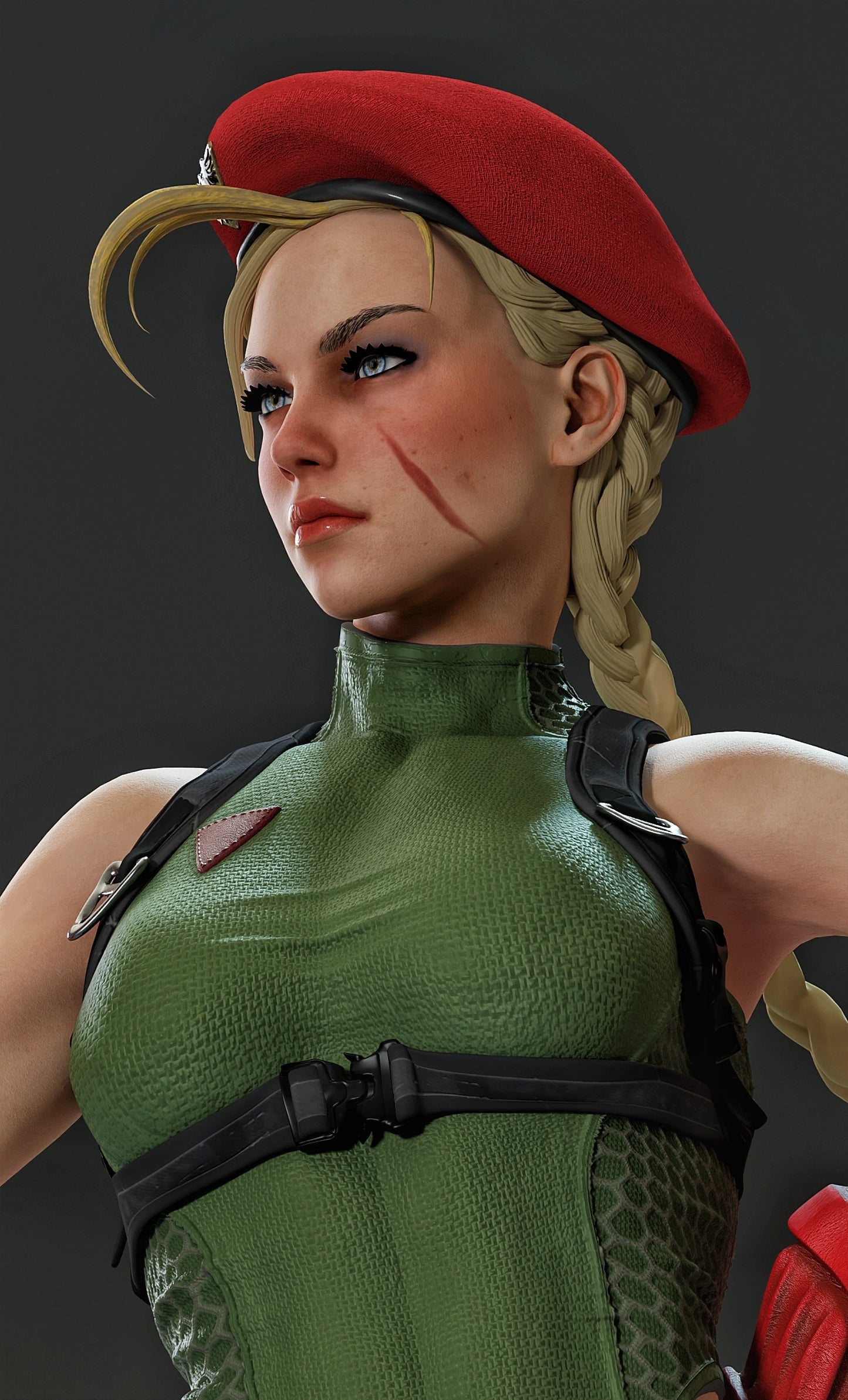 0564 CAMMY street fighter - STL 3D Print Files