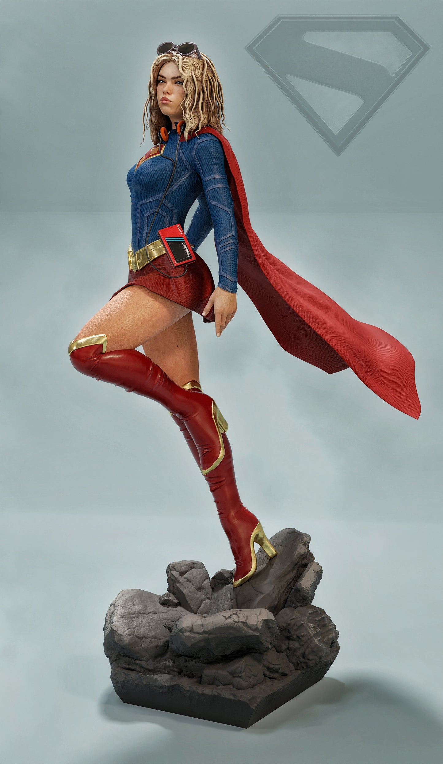 0305 Super Alcok Girl - STL 3D Print Files