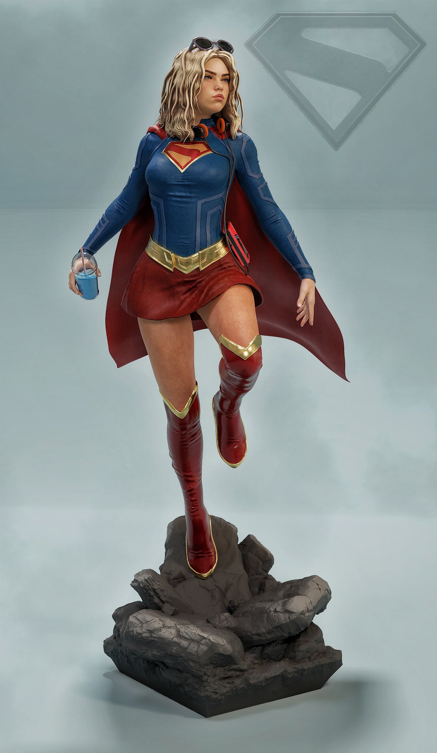 0305 Super Alcok Girl - STL 3D Print Files