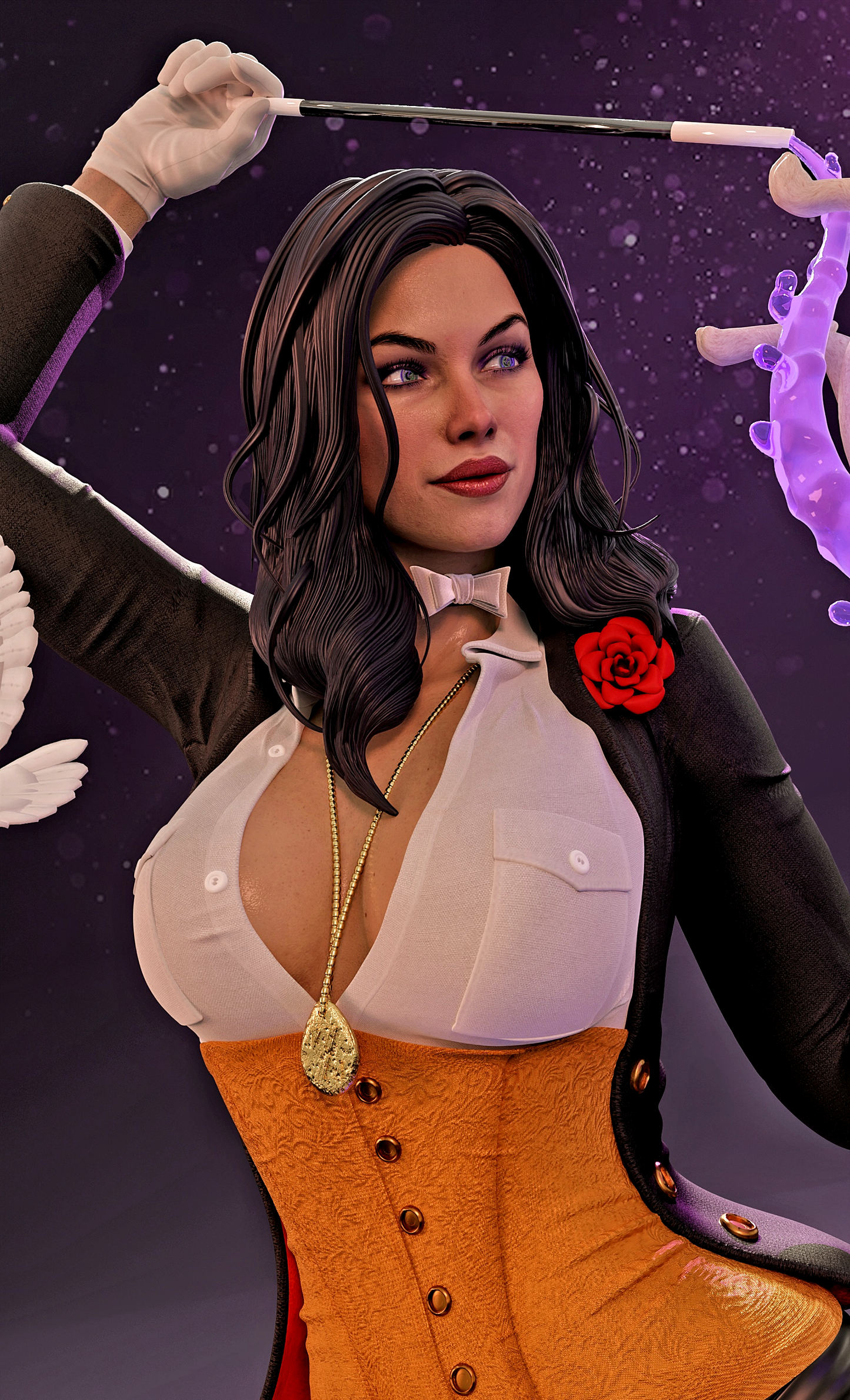 0868 Zatanna DC Comics - STL 3D Print Files